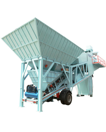 YHZS100 Mobile Concrete Mixing Plant