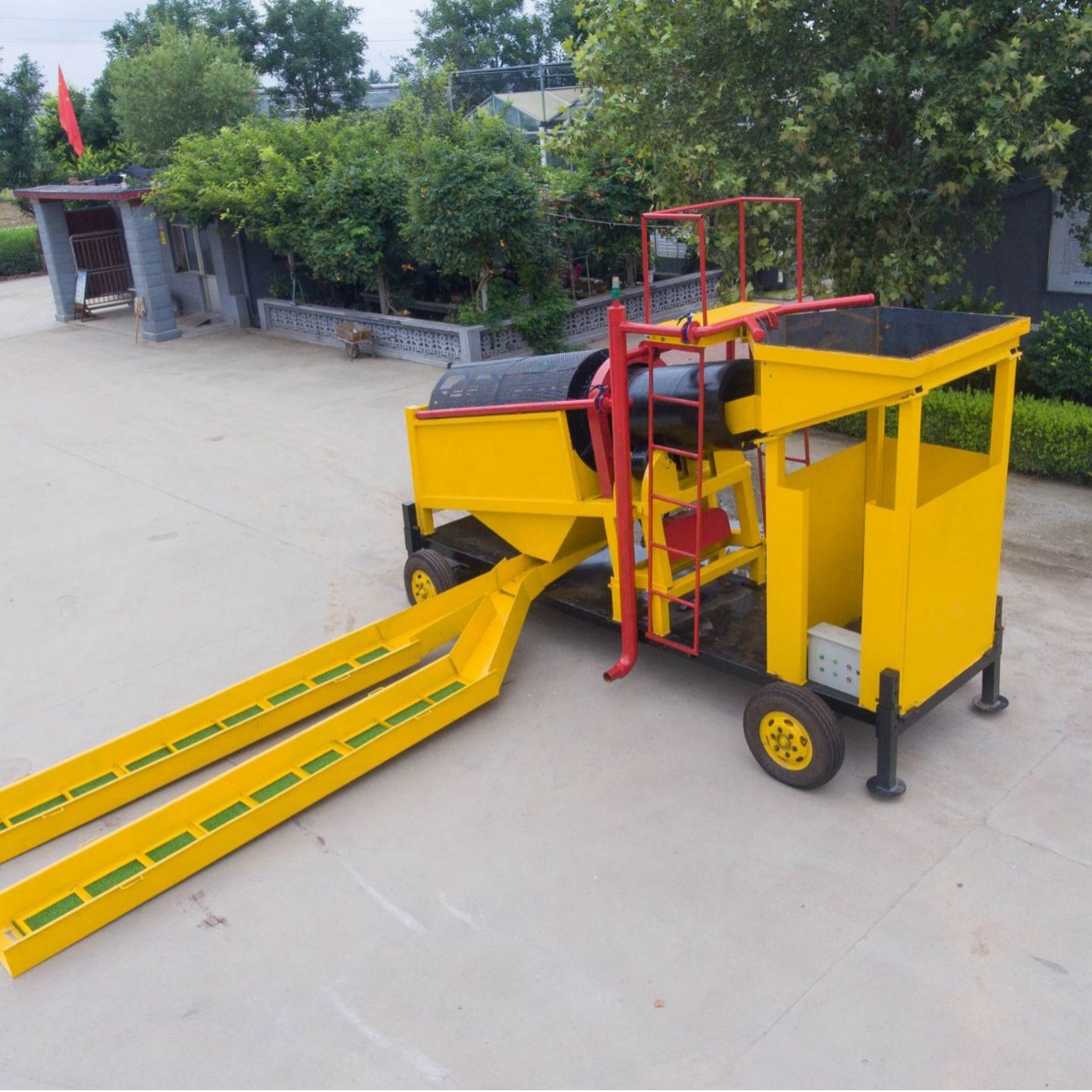 gold ore washing screen